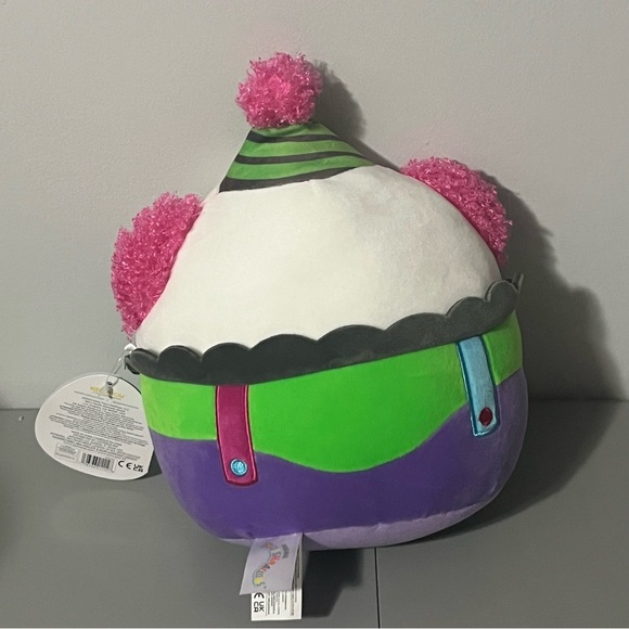 Squishmallow Umberto the Clown Blacklight Squad 8” NWT - Picture 2 of 14